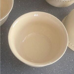 Pottery Barn Emma bowl. Yellow